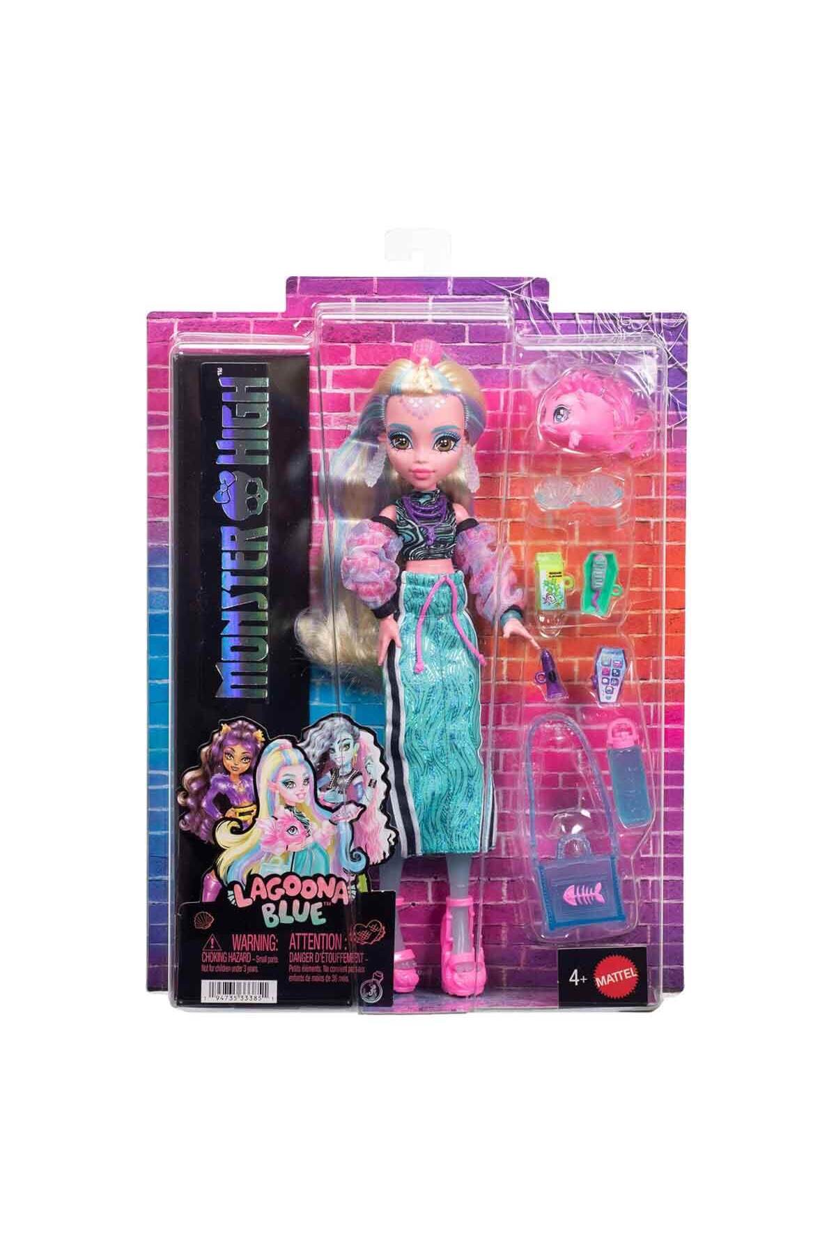 MONSTER HIGH Ana Karakter Bebekler HPD53 - Uzun Etekli Lagoona Blue Jhk33 fotoğrafı 5 (önizleme)