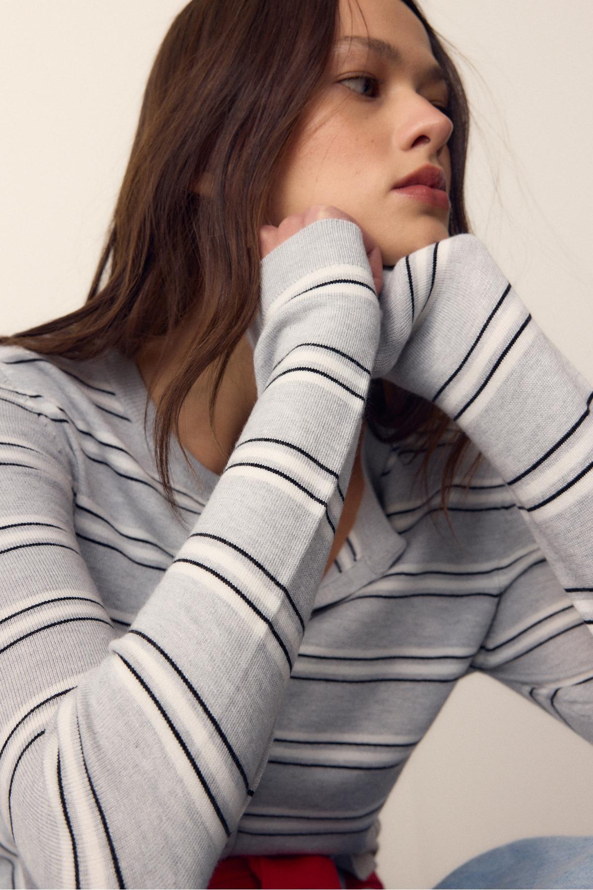 Stradivarius  Triko hırka - Görsel 4