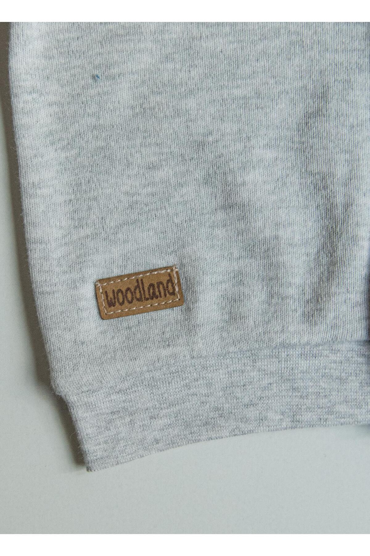 kitikate Organik Woodland Hırka Gri fotoğrafı 3 (önizleme)