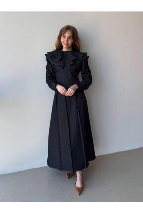 ebrulied Azure Denim elbise