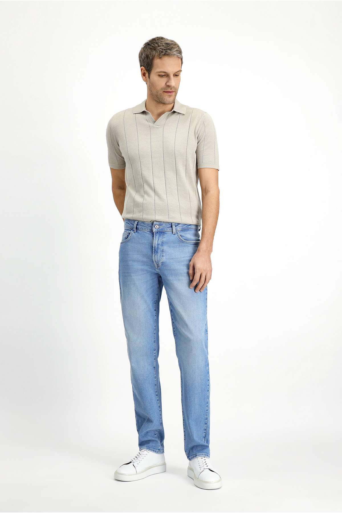 کیگیلی شلوار جین لیکرا برش استاندارد سایز 6 دراپ