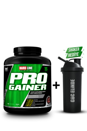 Hardline Çilek Aromalı Hardline Pro Gainer 3000 gr Progainer