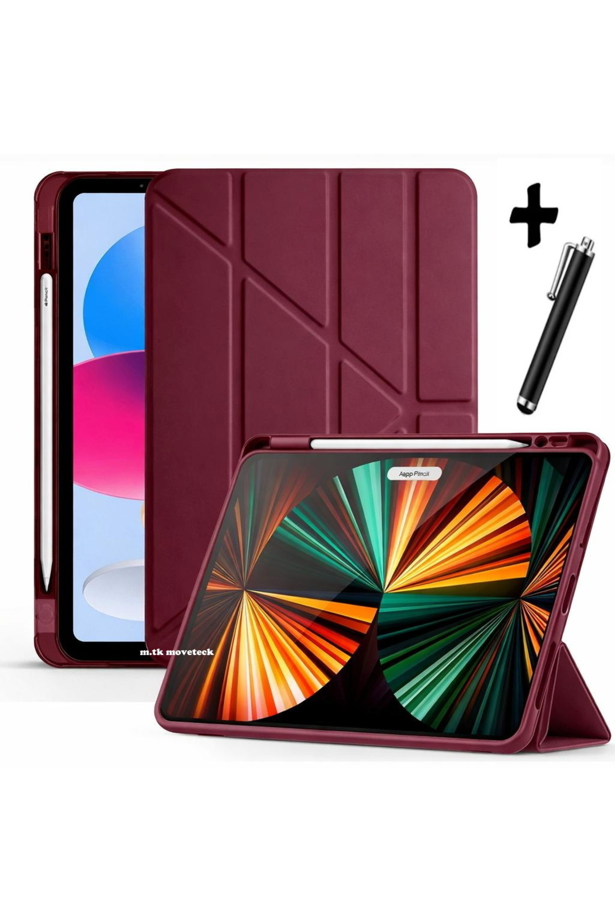 Honor Pad X9A 11.5 inch Case Protective Soft Tri Folding Cover with Pencil Compartment Foldable Stand