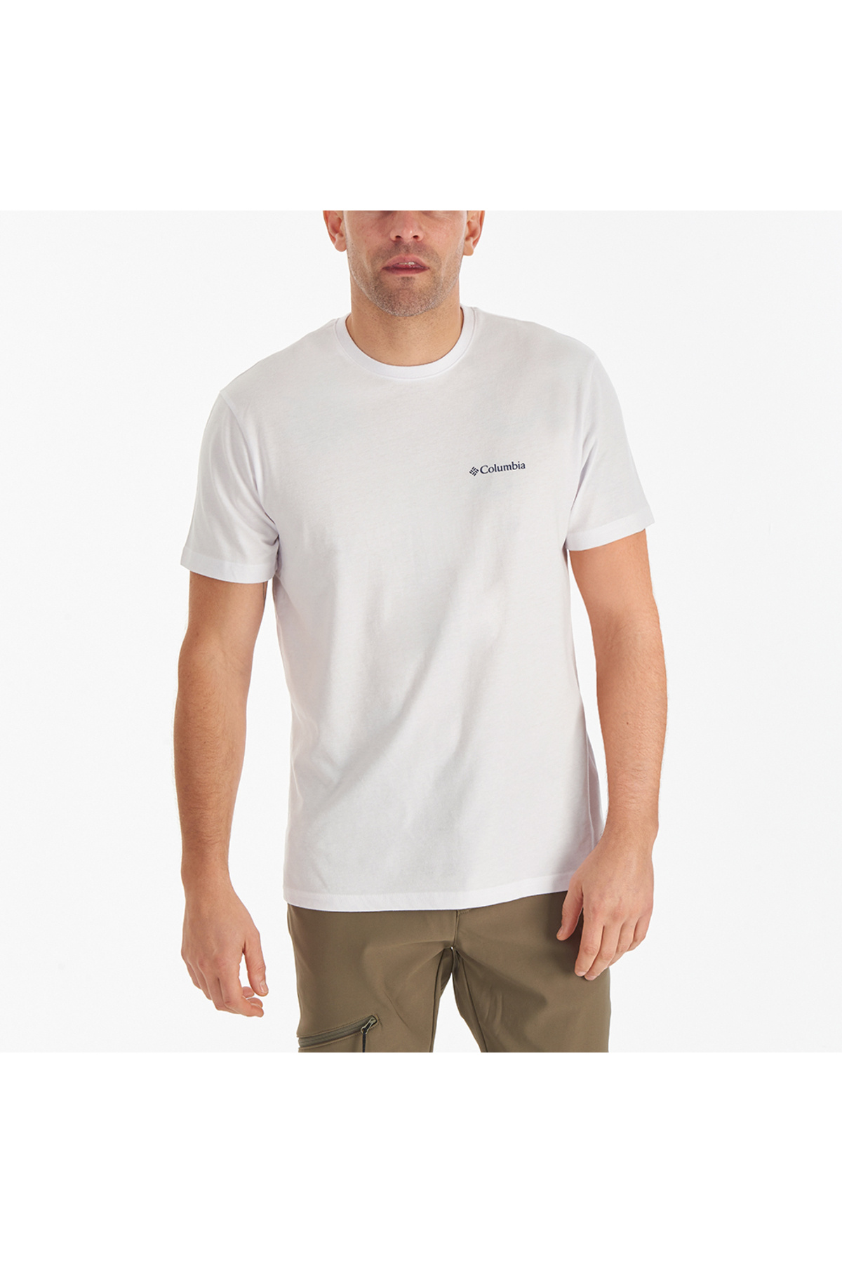 Columbia Erkek Tişört CS0282 CSC M BASIC SM LOGO BRUSHED SS TEE 9110151100 görsel 6