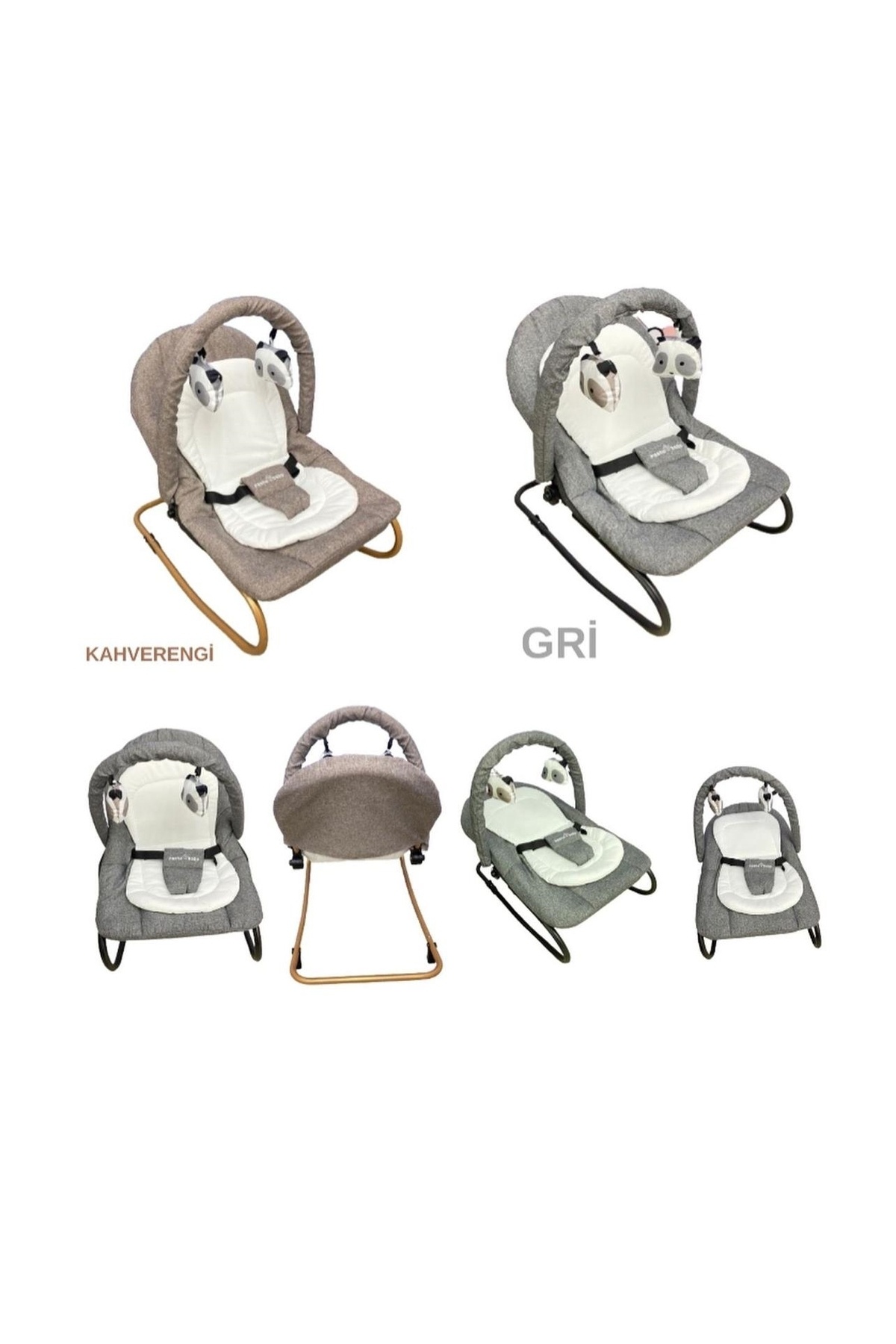 TURHAN BEBE Yeni Doğan Rocco BebekÇeyiz Seti (12Parça) BEŞİK ANA KUCAĞI MAMA SANDALYESİ BEBEK ARABASI PUSET... fotoğrafı 4 (önizleme)