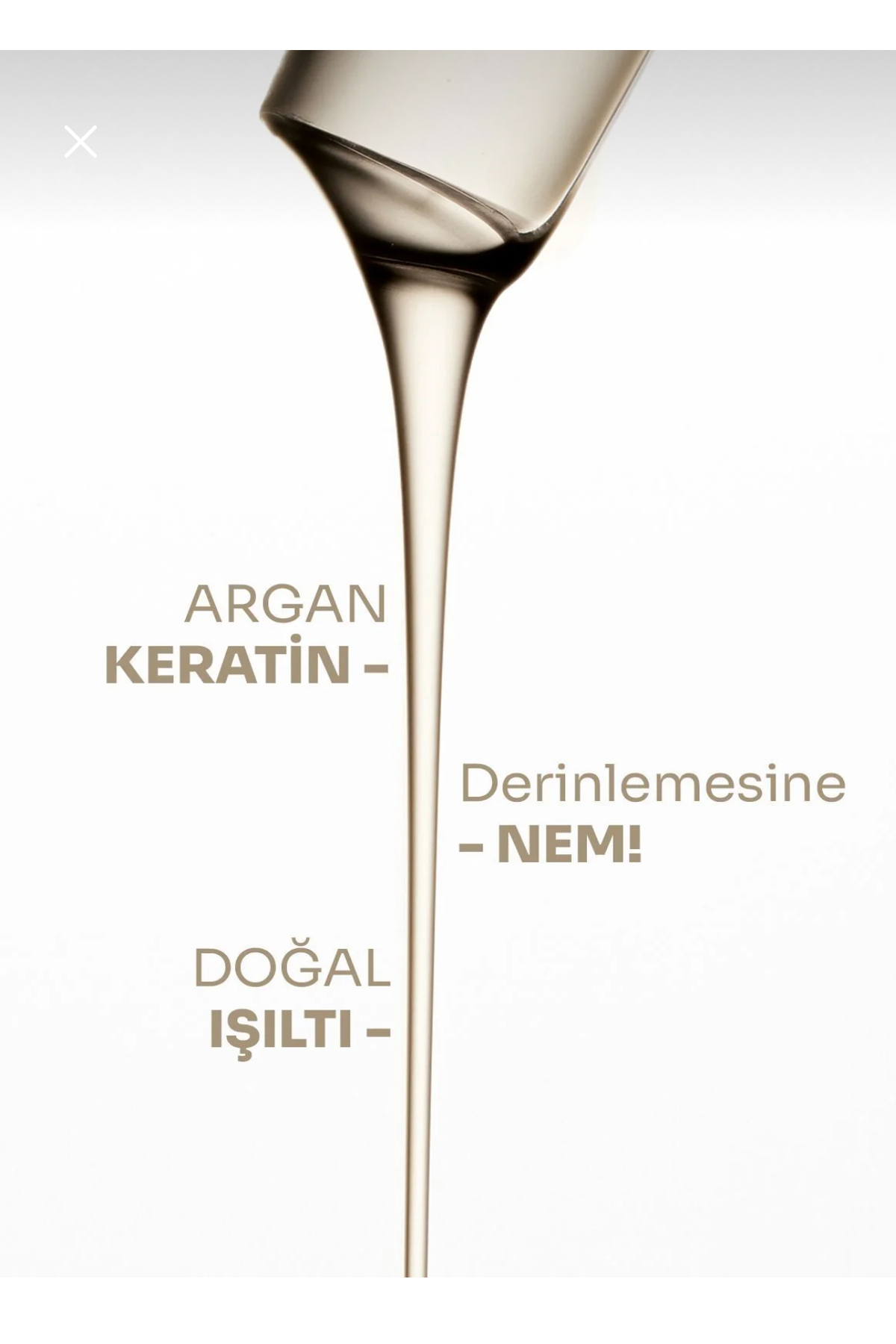 ARGAN & KERATİN COMPLEX SAÇ BAKIM YAĞI 125 ml — 1066 — تصویر 7 از 8