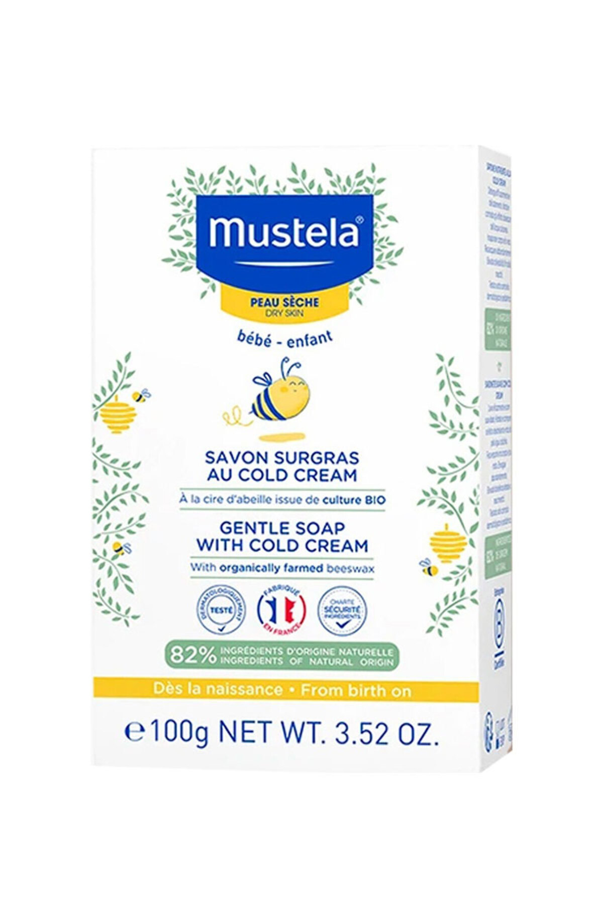 Mustela Yüz Ve Vücut Için Kalıp Temizleyici Gentle Soap Face And Body 100gr 3504105032999 - Fiyatı, Yorumları