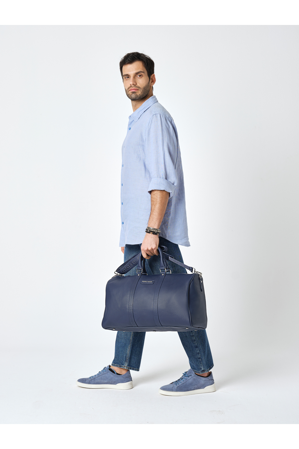 کیف ورزشی مردانه طرح دار | پیر کاردین Pierre Cardin 104030070005 - تصویر 2