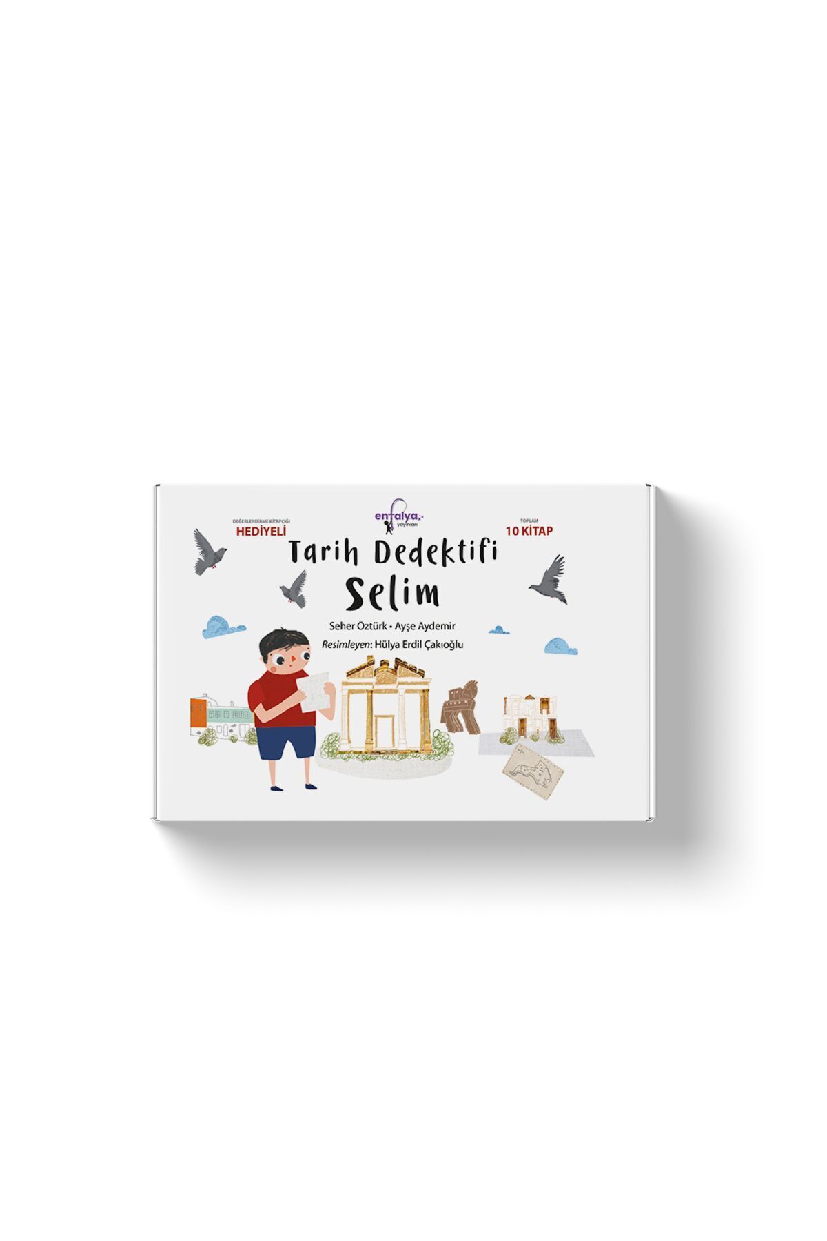 ENFALYA YAYINLARI Tarih Dedektifi Selim 10 Hikaye Seti (YENİLENDİ) fotoğrafı 3 (önizleme)