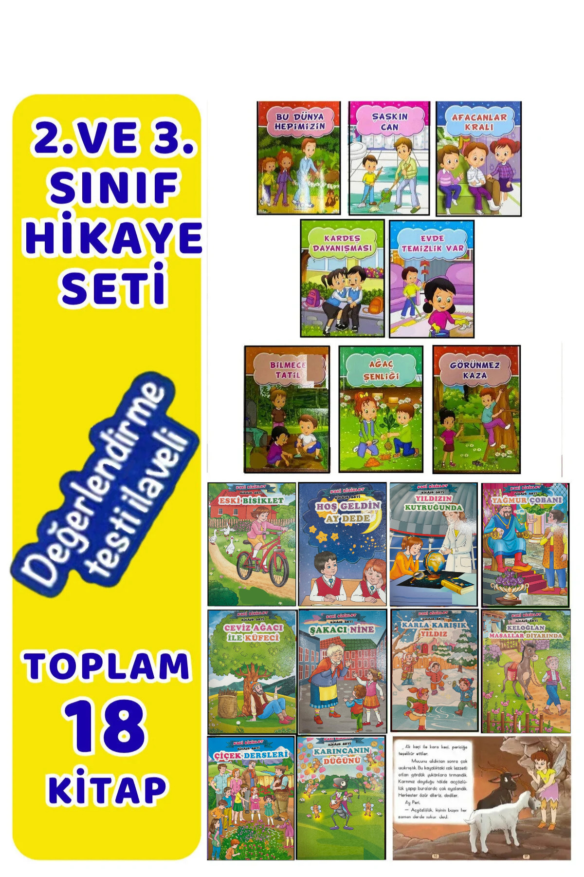 KBY 2.3. Sınıflar Için Hikaye Seti Kitap Okuma Seti Her Kitap 32 Sayfa Ve Sorulu fotoğrafı 2 (önizleme)