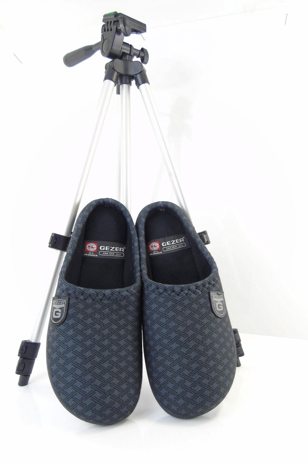 Gezer  Erkek Kışlık Yıkanabilir Ev Terlik - Görsel 2