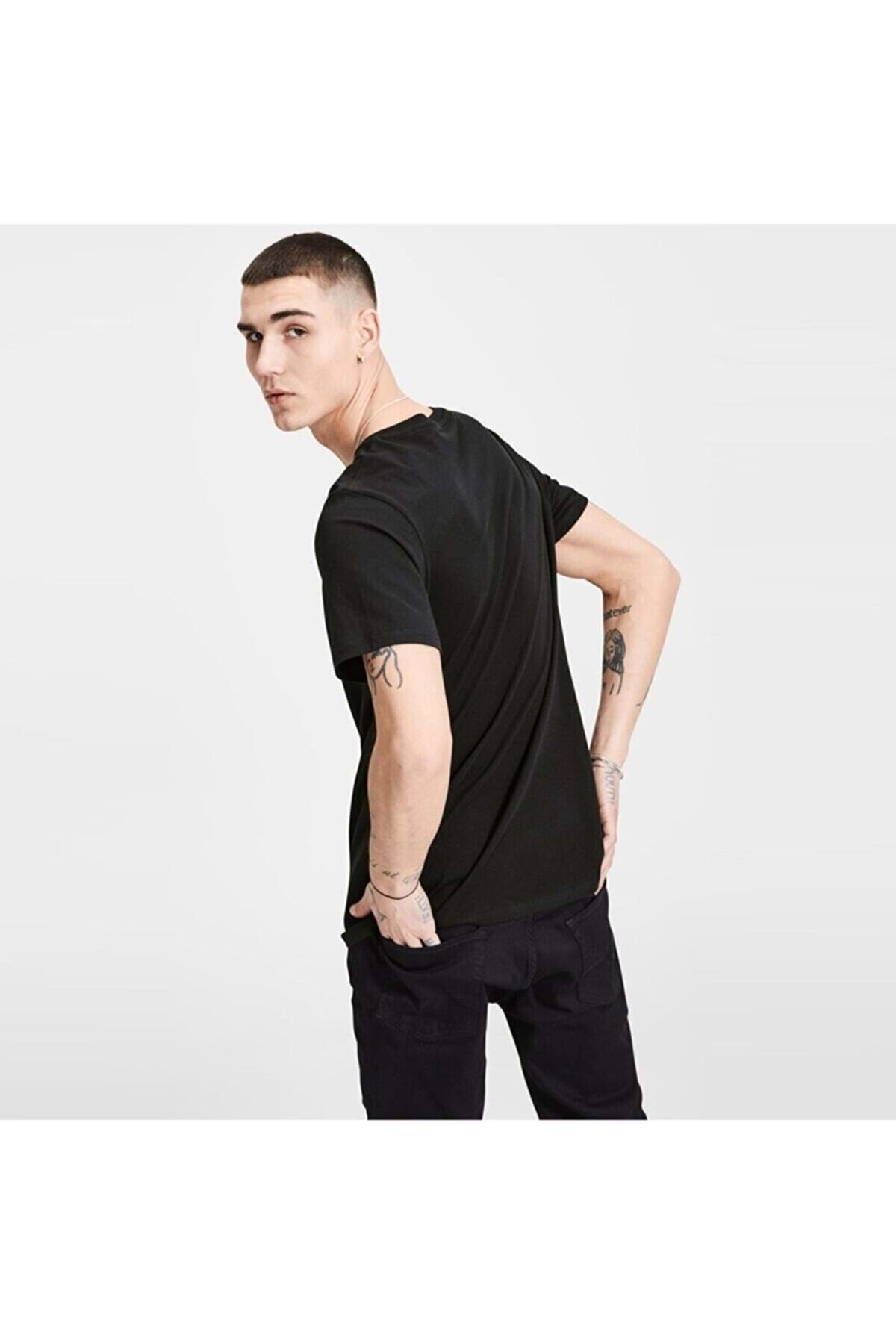 تیشرت مردانه Yazı Karekterli / Motto آستین کوتاه | جک اند جونز Jack & Jones ST04355 - تصویر 5