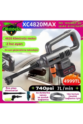 okaoda En güçlü çift lityum pil 4820 Kömürsüz motor patentli teknoloji araba ...