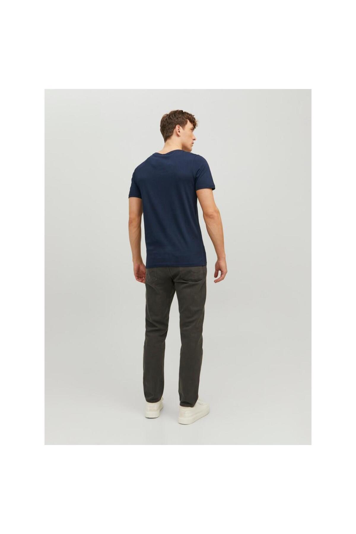 تیشرت مردانه طرح دار آستین کوتاه | جک اند جونز Jack & Jones JJ4S12151955 - تصویر 8