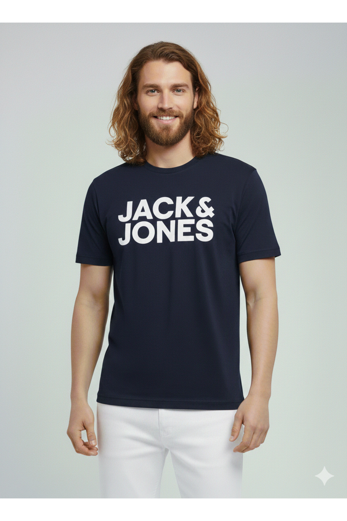 جک اند جونز تی‌شرت مردانه جک جونز مدل Jjecorp Logo O Neck کد 12151955sg