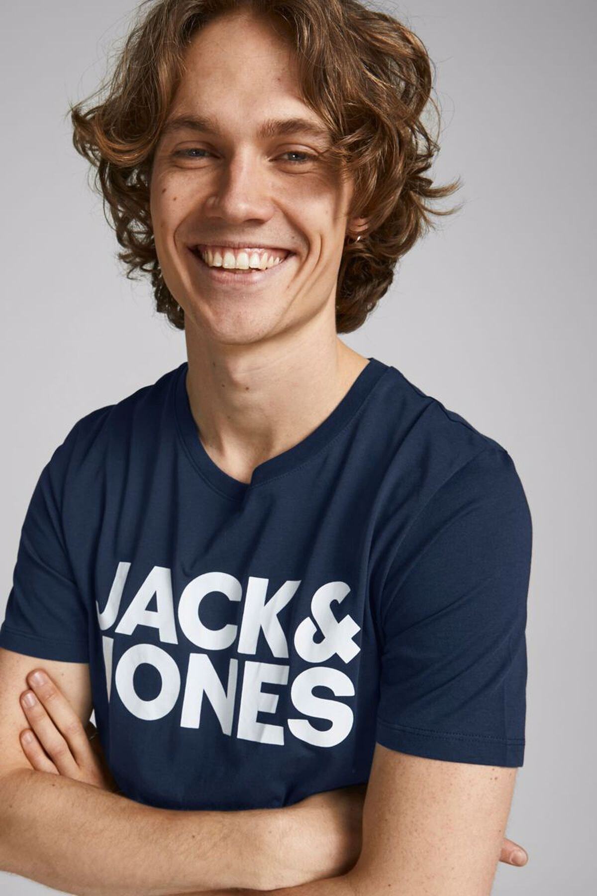 تیشرت مردانه طرح دار آستین کوتاه | جک اند جونز Jack & Jones JJ12151955 - تصویر 6