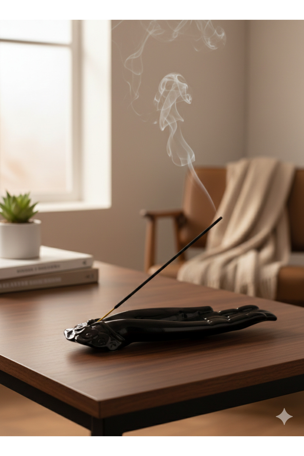 Hand Shaped Stick Incense Model