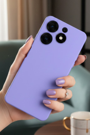 TechTrove Tecno Spark 10 Pro Kılıf Içi Kadife Süet Tasarımlı Kamera Korumalı ...