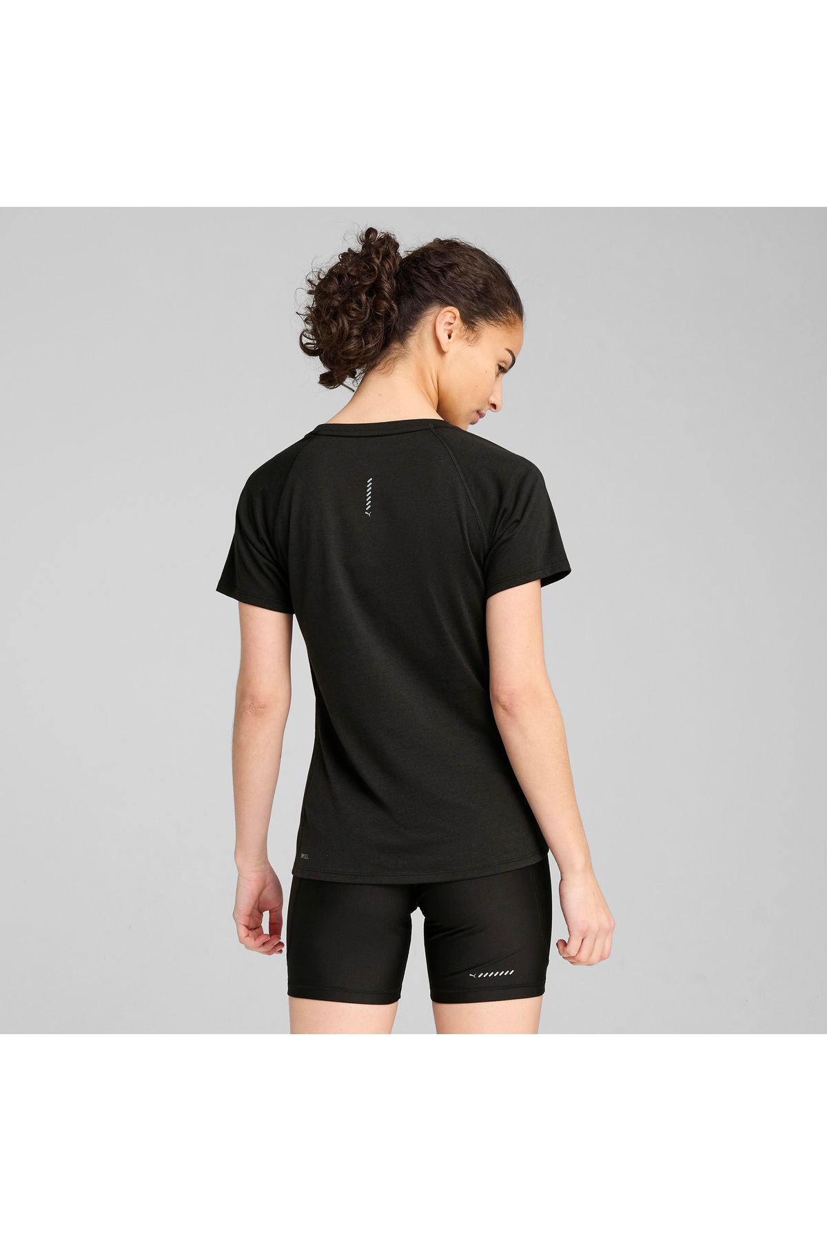 تی شرت دویدن مشکی زنانه Run Velocity Tri-Blend 2