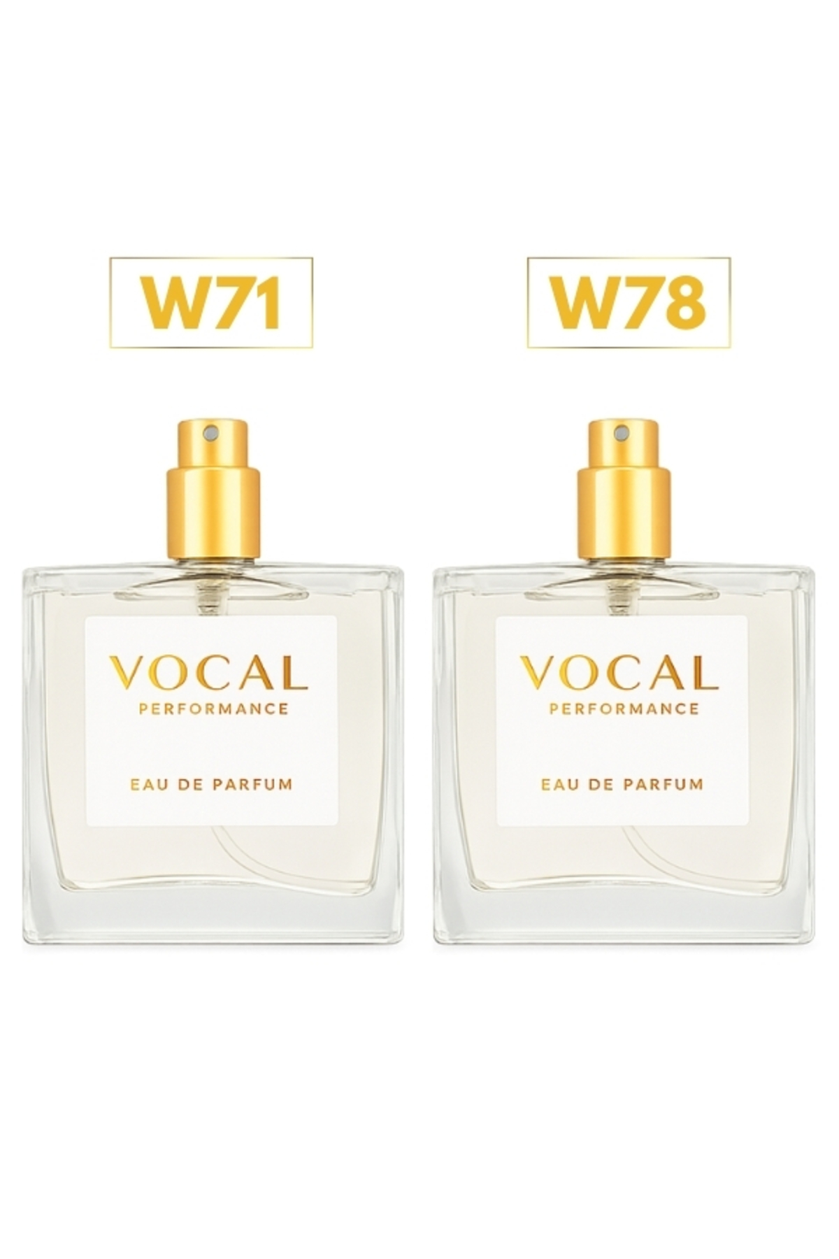 Vocal Kadın Parfüm ( W71 & W78 ) Edp 50 ml 2'li Paket — VCLW71&W78