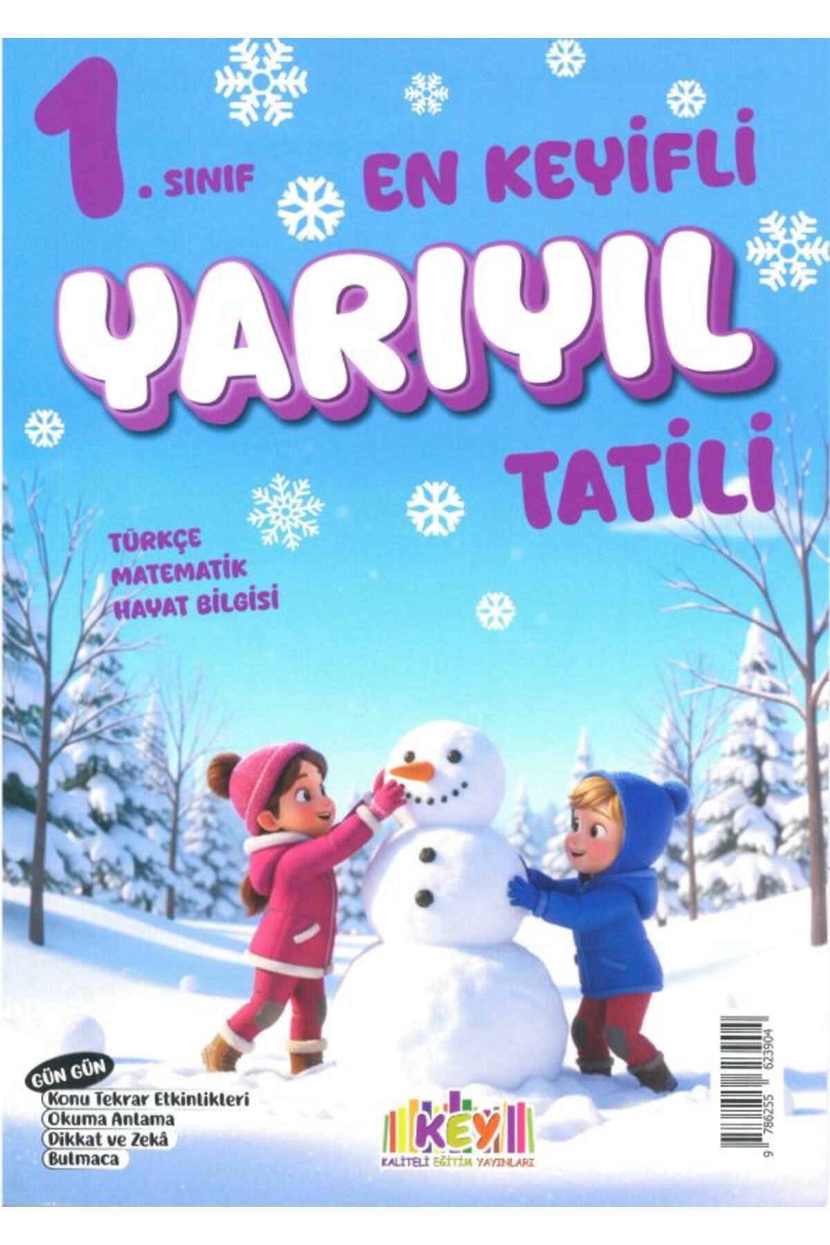 Kaliteli Eğitim Yayınları KEYİFLİ YARIYIL TATİL SETİ 1.SINIF | 8