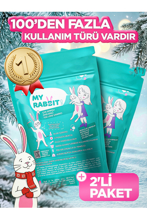 My Rabbit! Çamaşır Ve Yüzey Için Çok Amaçlı Oksijenli Toz Leke Çıkarıcı ve be...