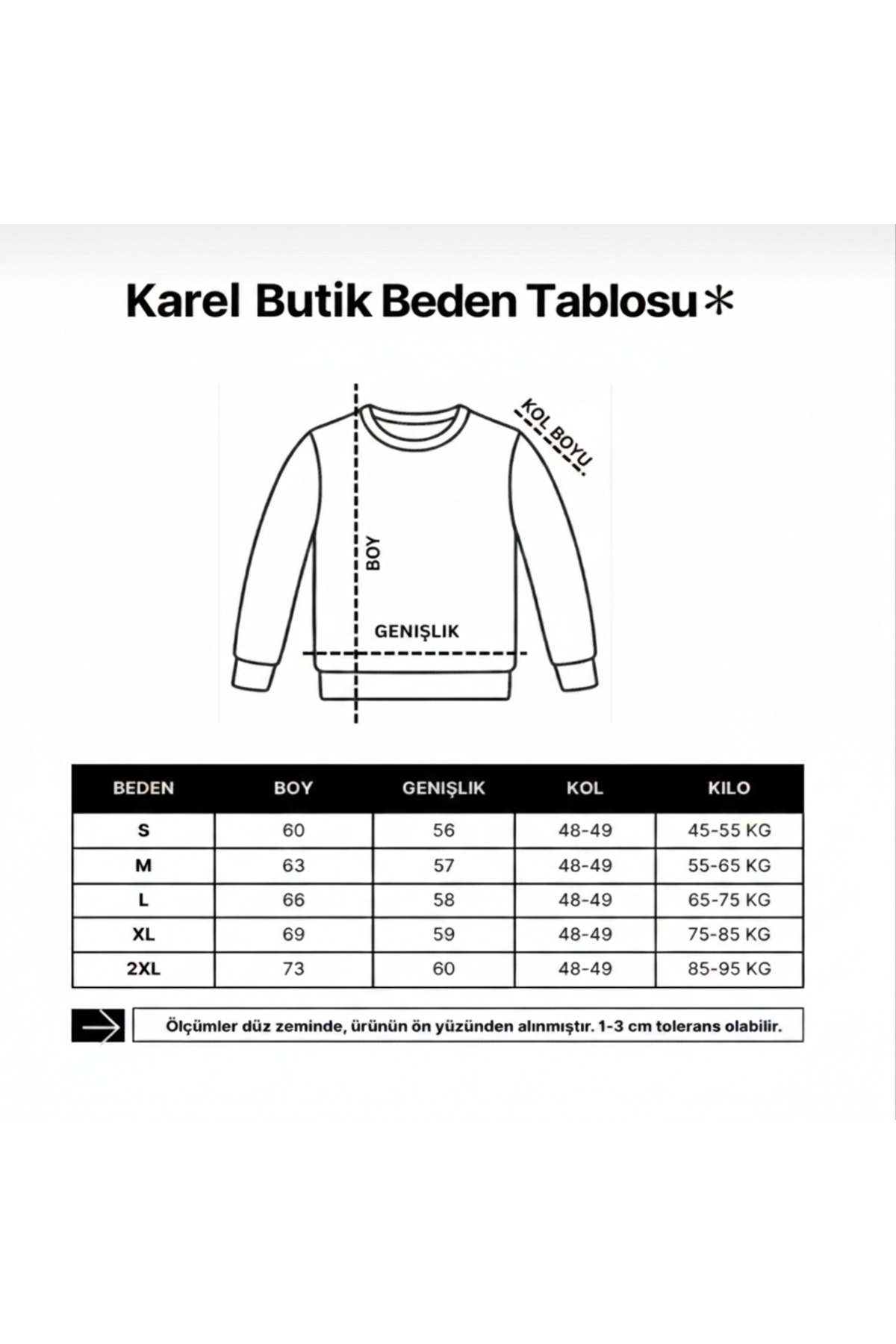 KAREL BUTİK  Vizon Oversize Bisiklet Yaka Triko Kadın Kazak - Görsel 3