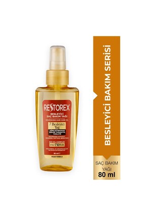 Restorex 7 Besleyici Saç Bakım Yağı 80 ml