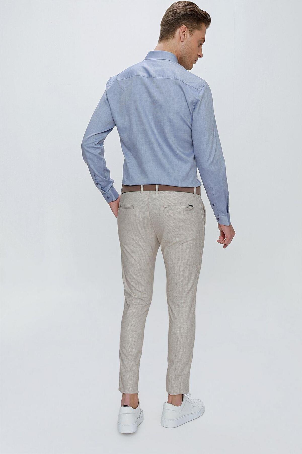 Efor  P 1111 Slim Fit Bej Spor Pantolon - Görsel 4