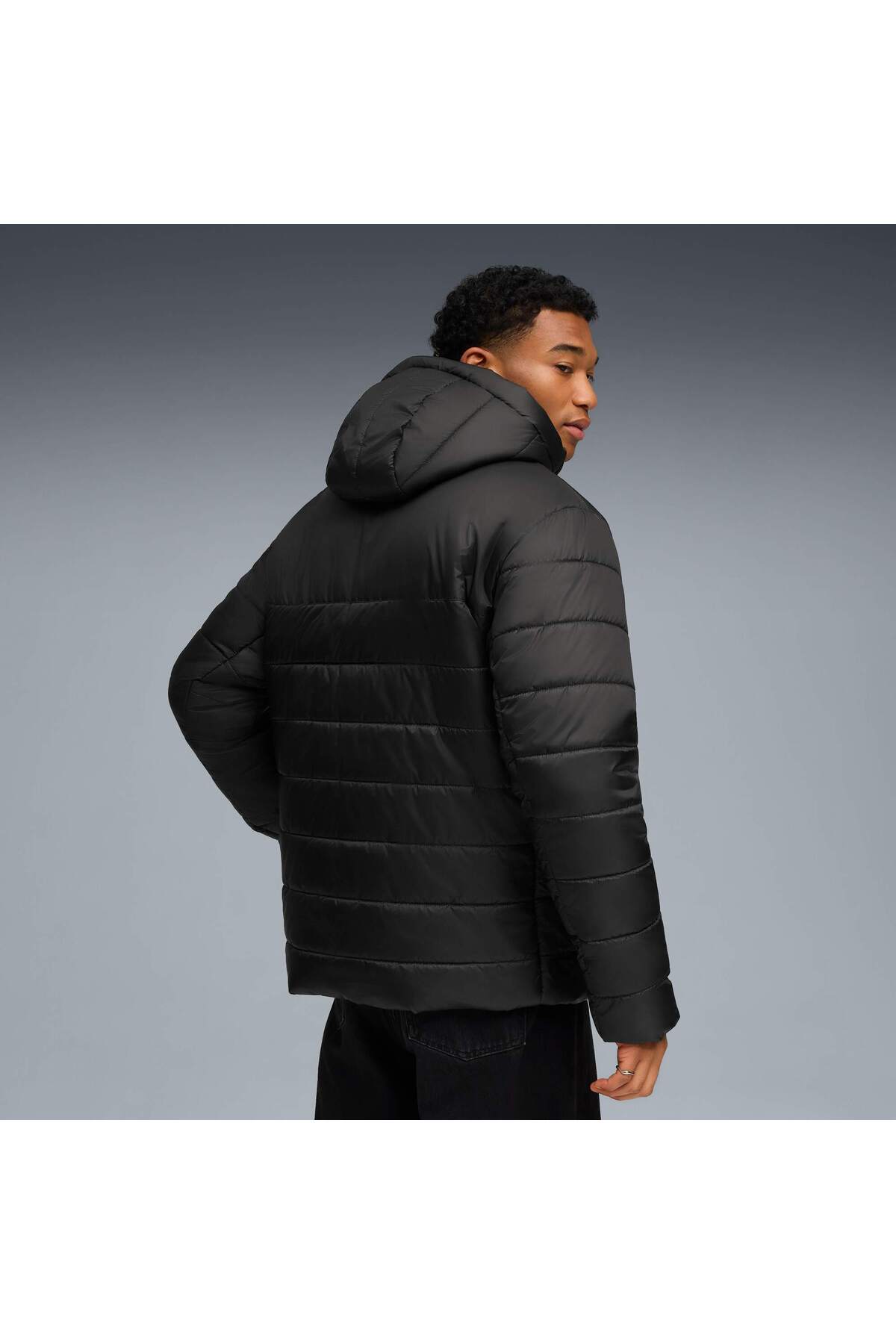 Puma  ESSENTIALS Erkek Kapüşonlu Mont - Görsel 3