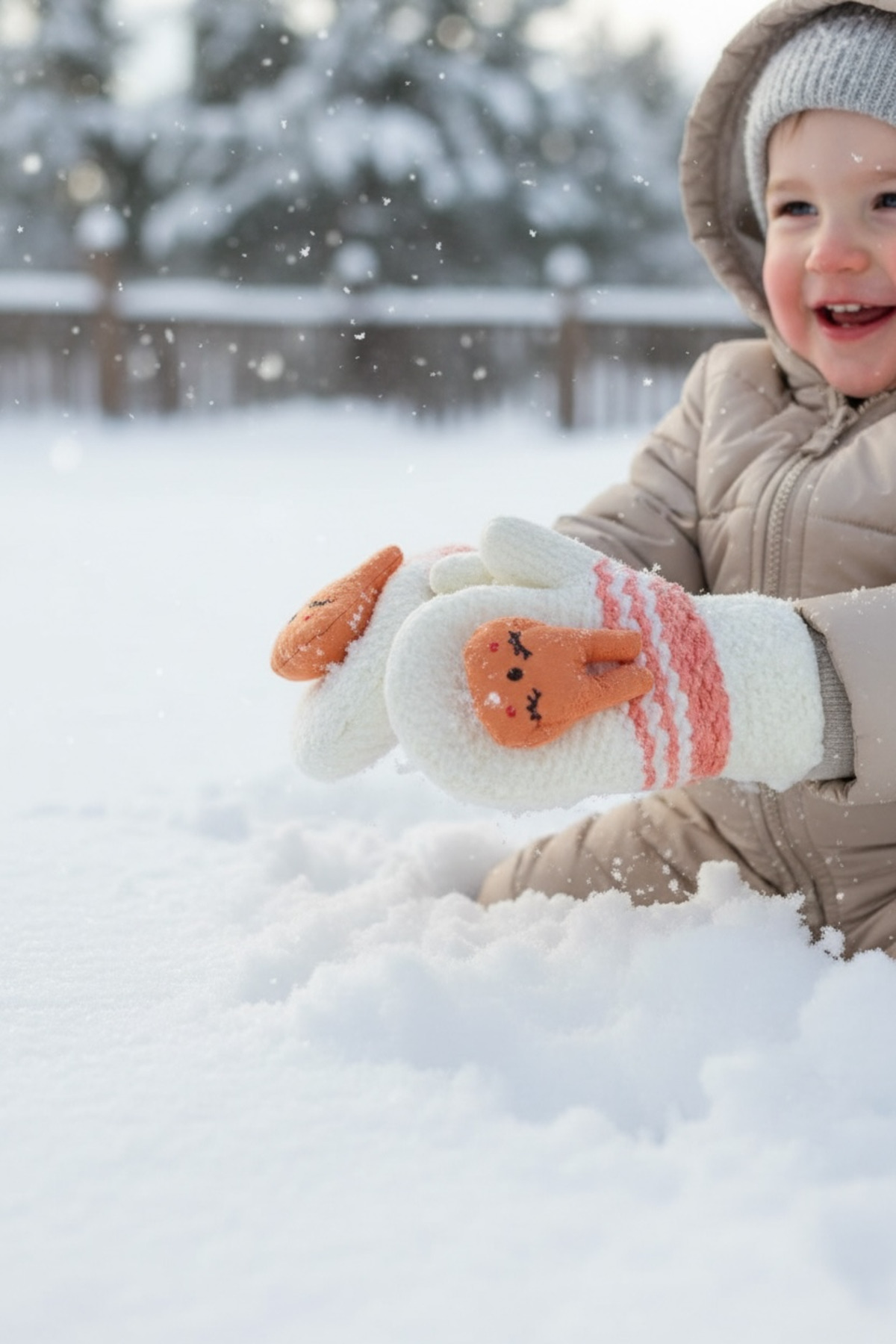 Kitti Bebek tek parmak eldiven fotoğrafı 4 (önizleme)