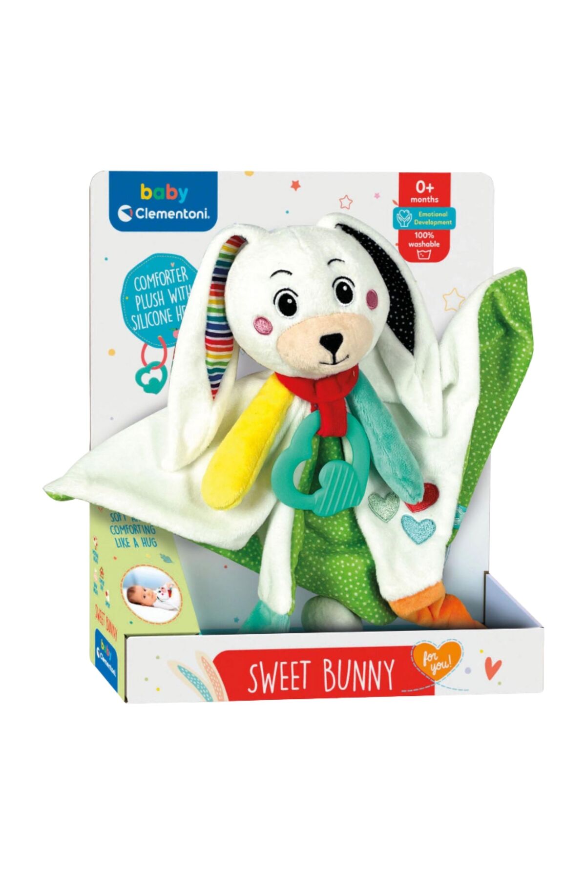 Clementoni Baby Clementoni - Uyku Arakadaşı Tavşan (diş Kaşıyıcılı) fotoğrafı 2 (önizleme)
