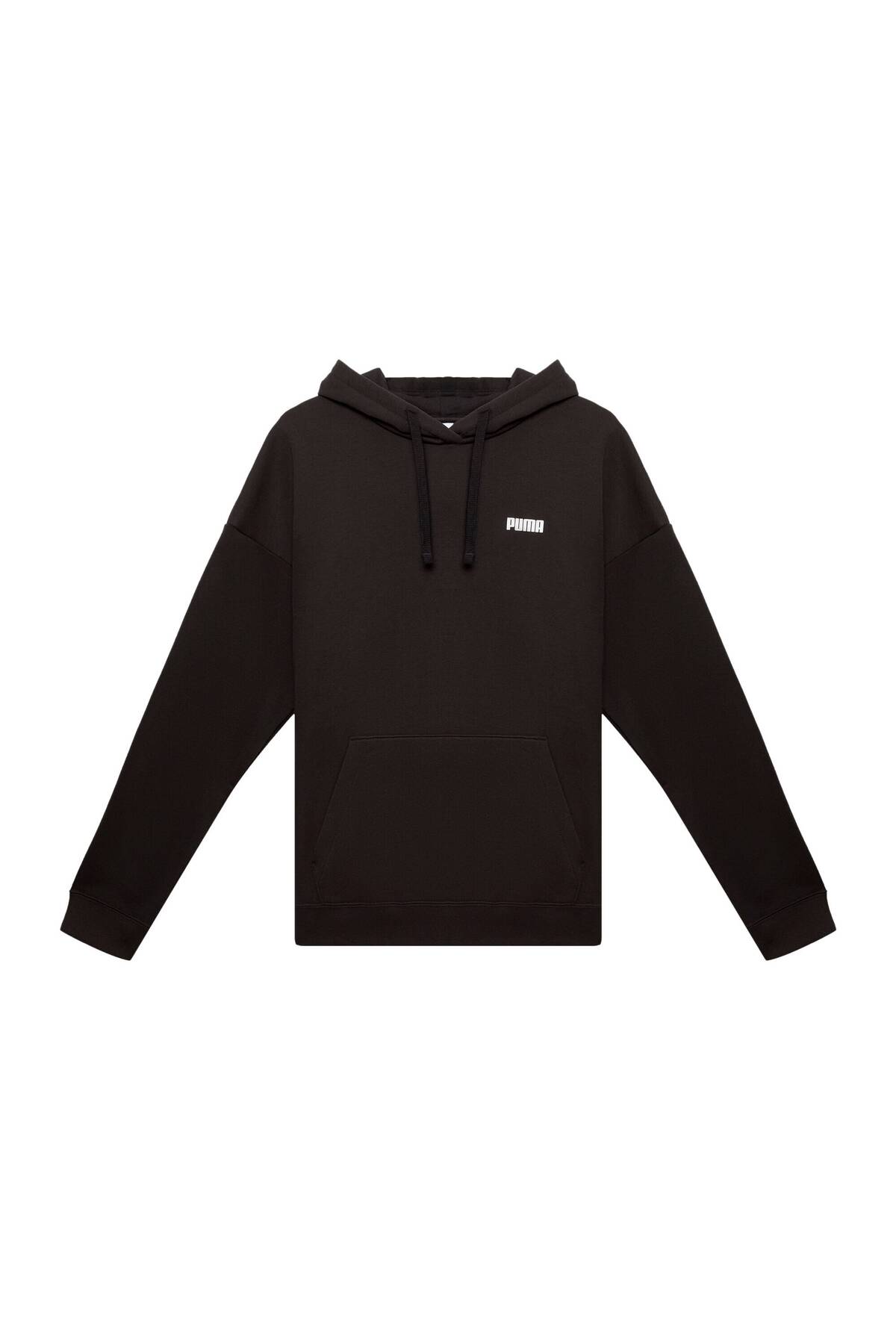 Puma ESSENTIALS Small Logo Kadın Geniş Kesim Kapüşonlu SWEATSHIRT görsel 2