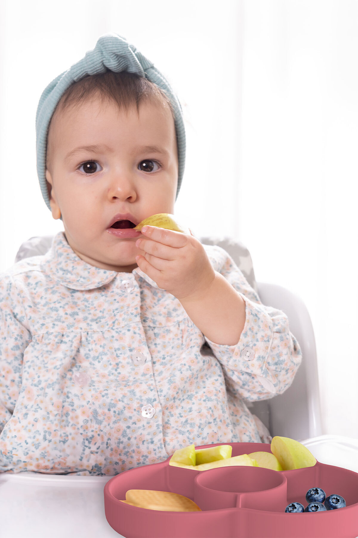 Wee Baby Nanninom Silikon Sürprizli Tabak Pembe fotoğrafı 6 (önizleme)