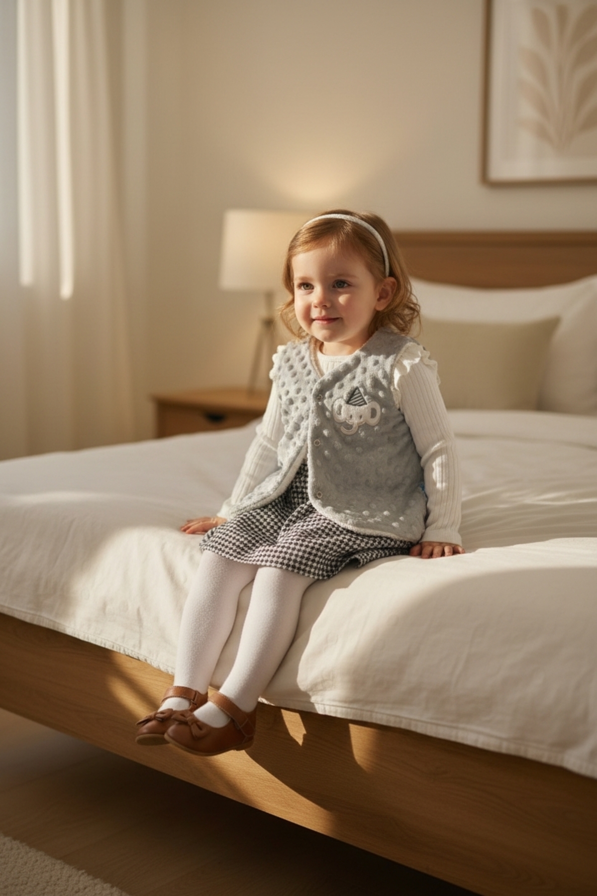 Buude Kids Bebek Yeleği Welsoft Kumaş iç kısmı pamuklu fotoğrafı 2 (önizleme)