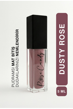 Rose Candy Mat & Nemlendirici Etkili Dudak Parlatıcısı|Likit Mat Ruj|Pembe|Du...