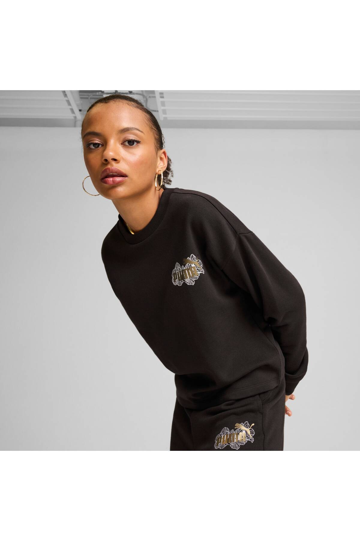 Puma ESS+ CLASS ACT Kadın Sweatshirt görsel 7