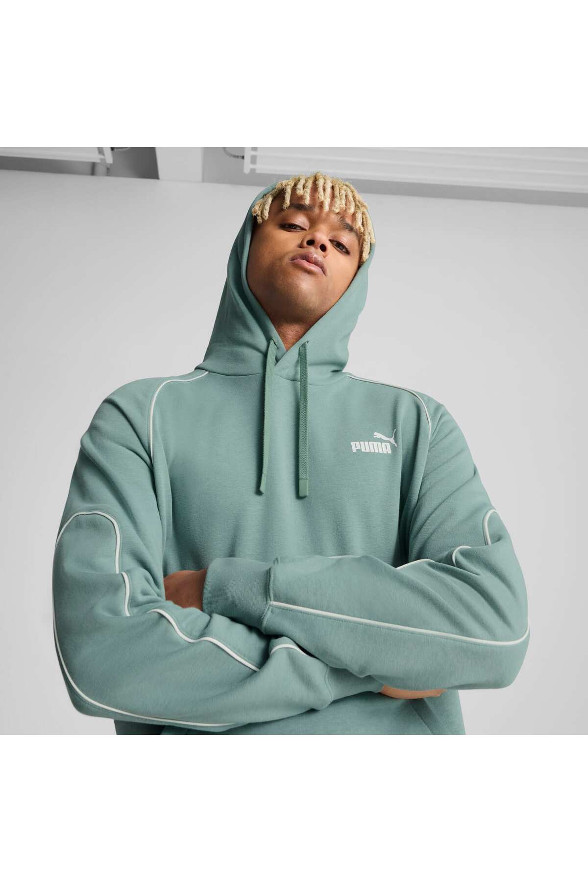 Puma Sport Erkek Kapüşonlu SWEATSHIRT görsel 5