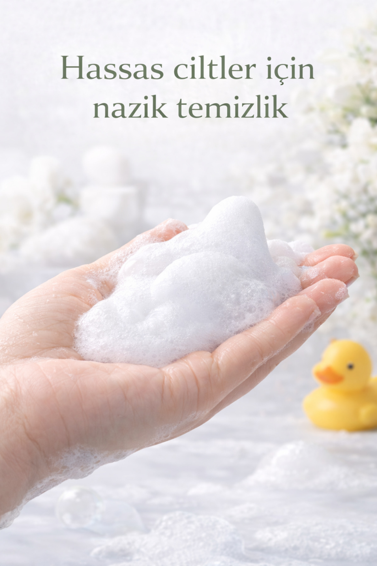 ketpure Organik Bebek Köpük Şampuan – Yenidoğandan İtibaren | Saç Ve Vücut İçin – 200 ml fotoğrafı 3 (önizleme)