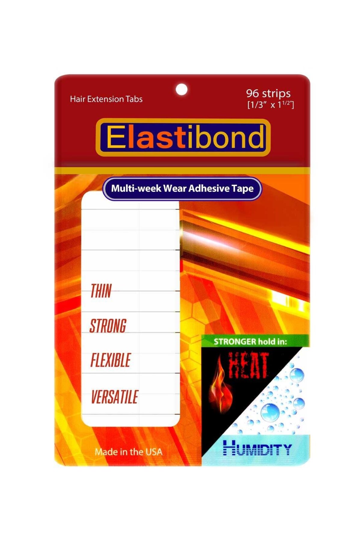 True Tape Elastibond Hair Extension Tape - Bant Kaynak Bandı (4 cm x 0,8 cm) 96 Adet — E.B HET