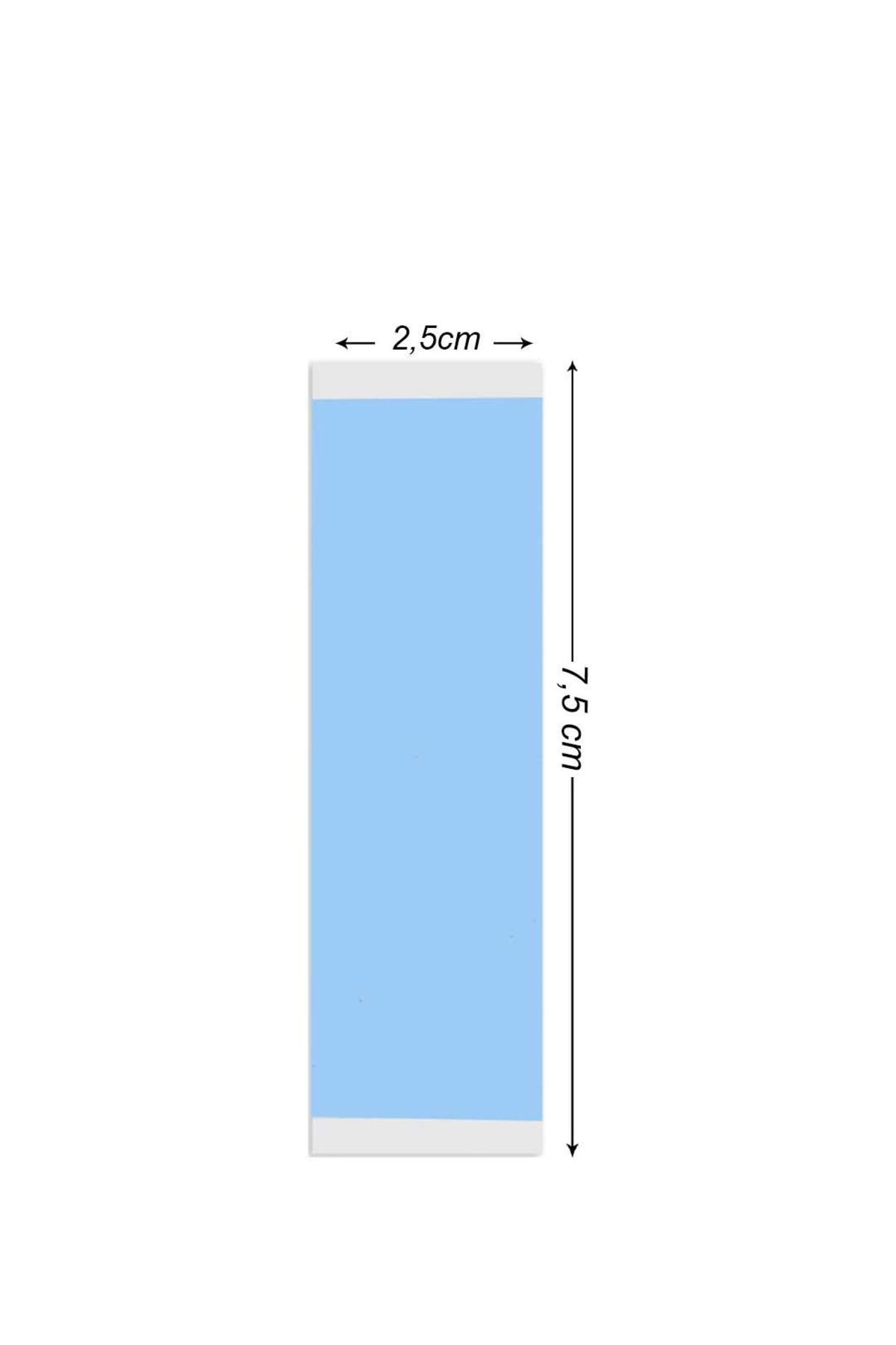 Lace Front™ Protez Saç Bandı Düz 1″ x 3″ (2,5 x 7,5 cm) 36 Adet — LF 3 — تصویر 4 از 4