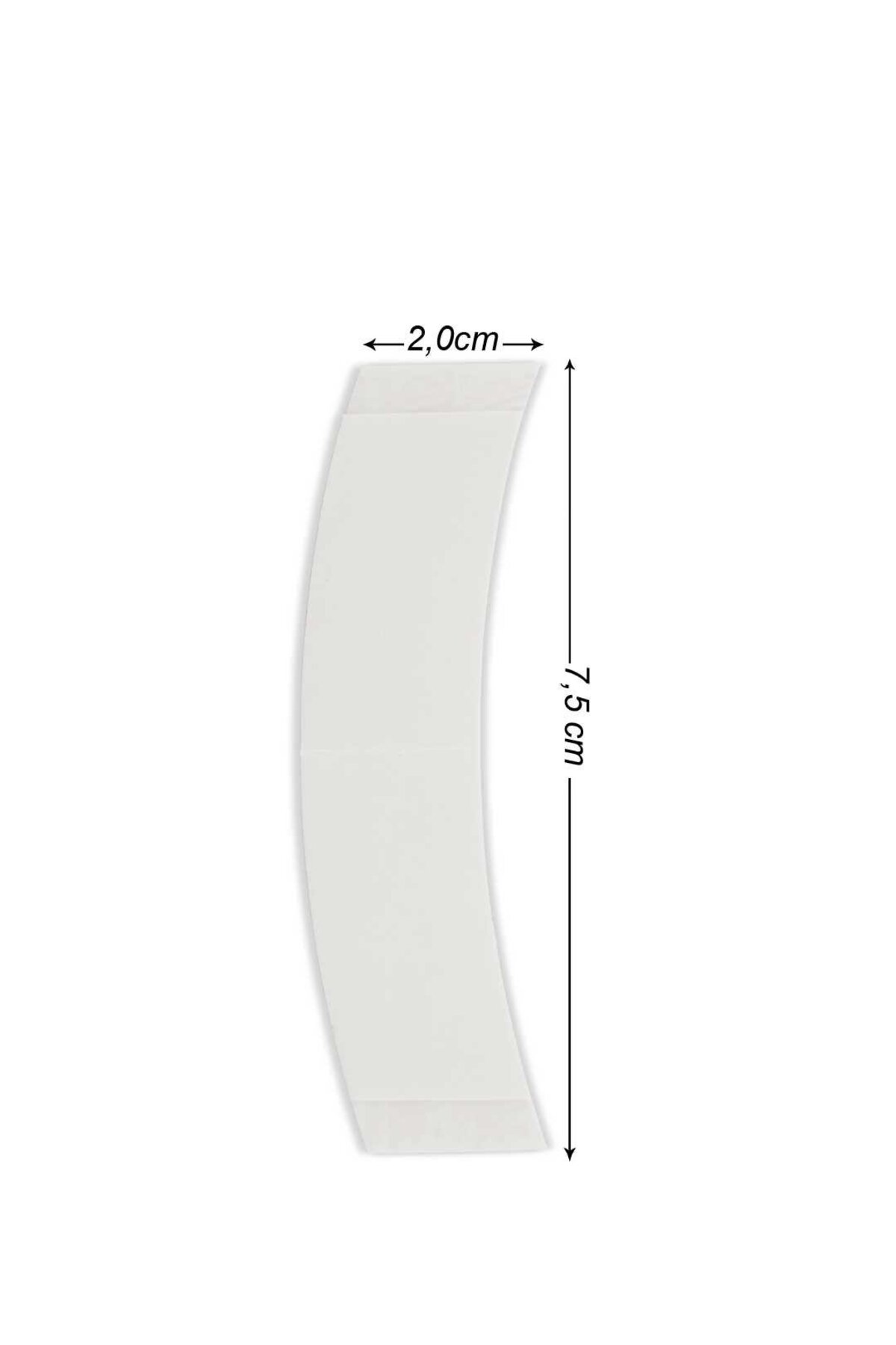 SUPERTAPE Protez Saç Bandı Oval ("C" - 2cm x 7.5cm) 36 Adet — S.T C — تصویر 3 از 3