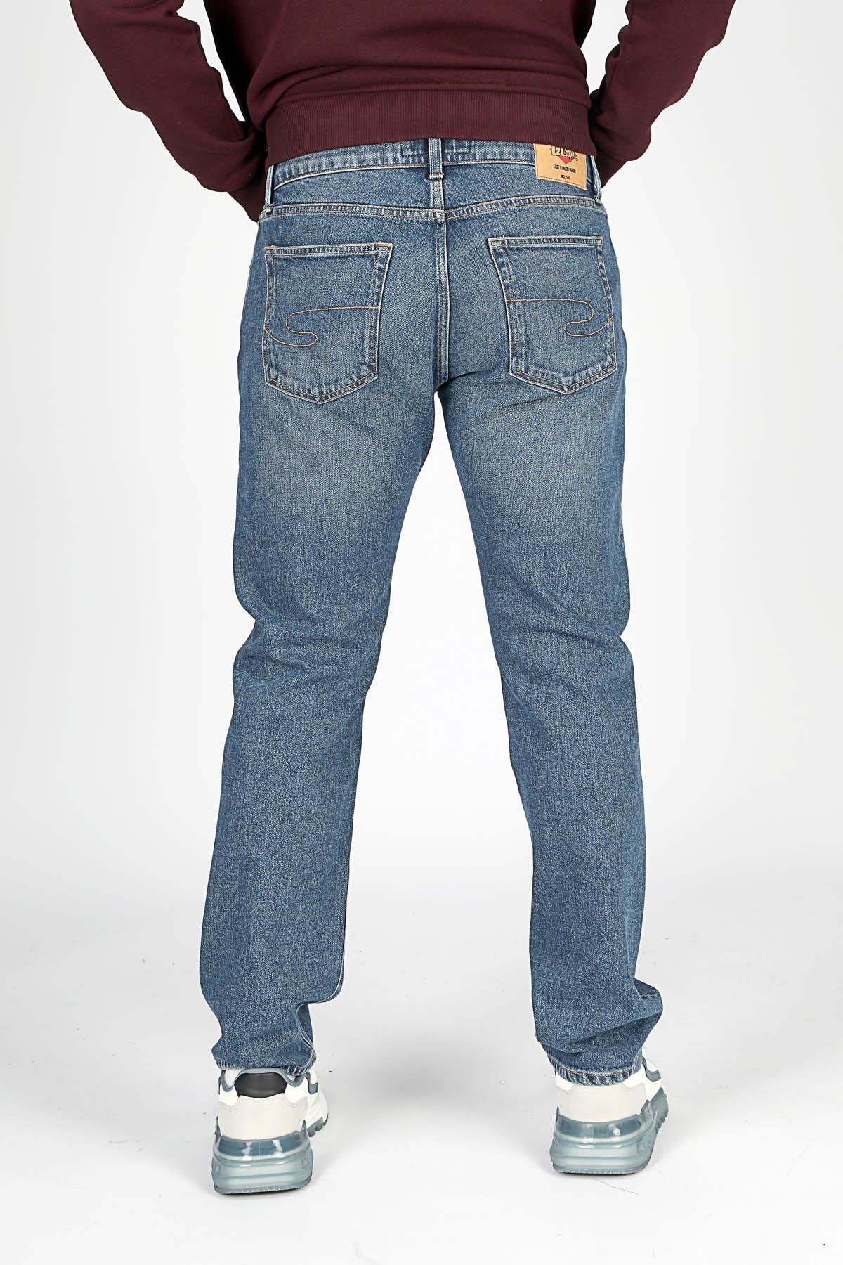 Lee Cooper  Normal Bel Straight Erkek Denim Pantolon 251 LCM 121012 HARRY FRANCESCA MID - Görsel 3