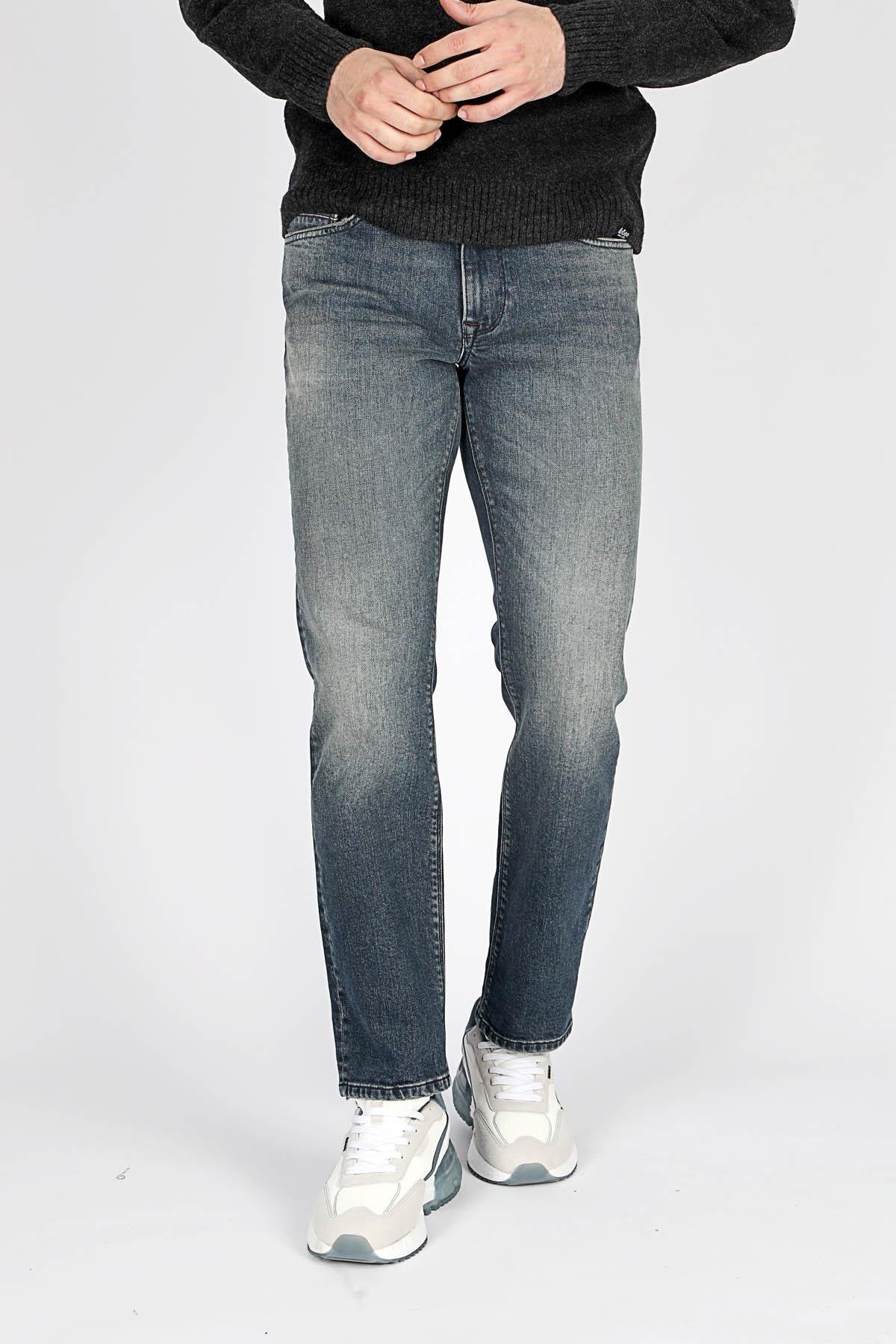 Lee Cooper JAGGER EDDIE BLUE OD Slim Straight Fit Erkek Denim Pantolon 251 LCM 121063 görsel 2