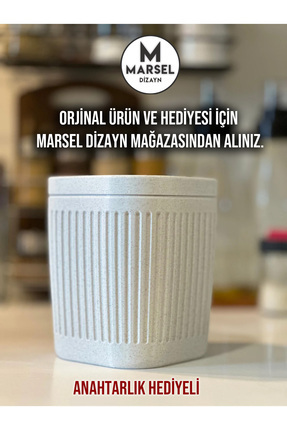 Genel Markalar Marsel Dizayn Masaüstü Çöp Kutusu - 15cm - Açılır Kapanır - Mu...