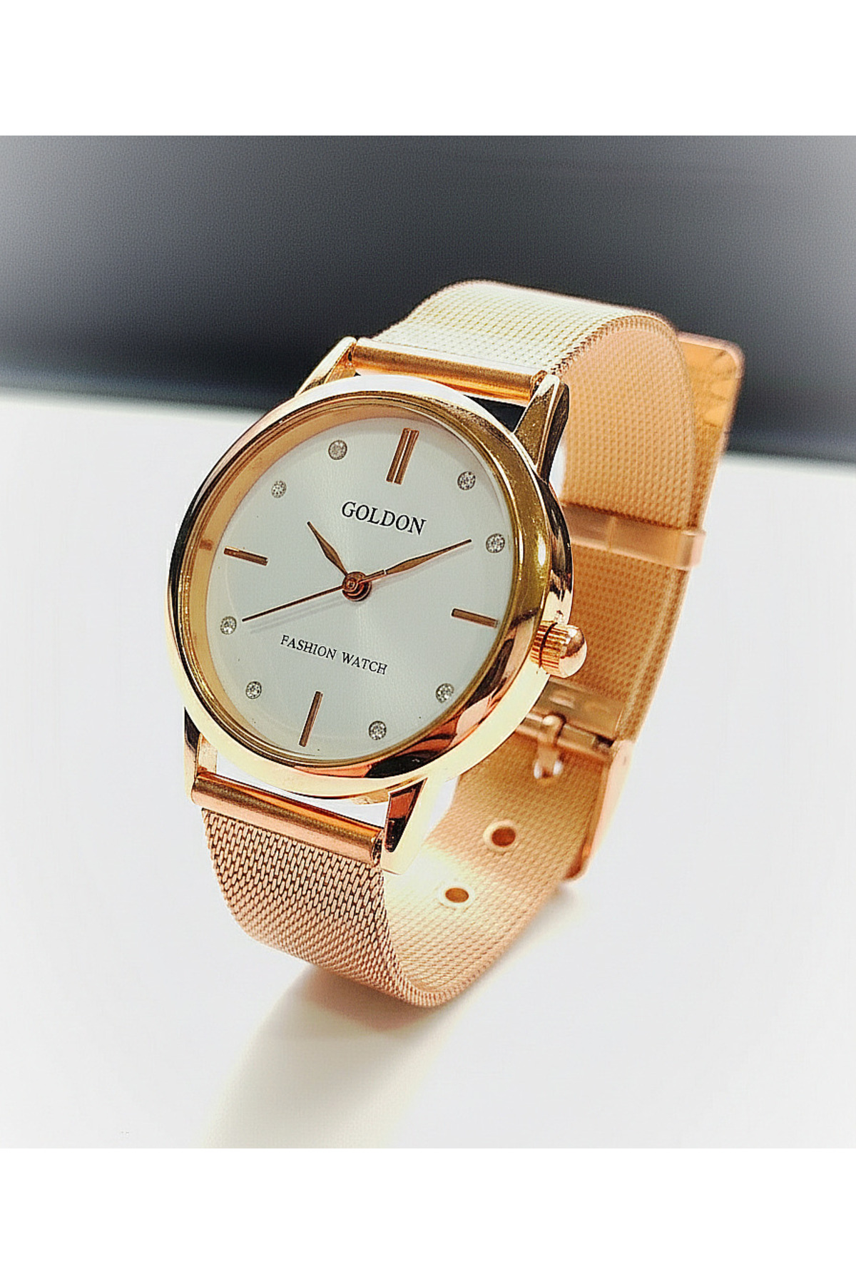 GOLDON  Vintage Model Hasır Kordon Kol Saati