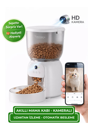 Greenwich Zero Point of Beauty Akıllı Mama Kabı - Hediyeli - 4 L | 720p Hd Ka...