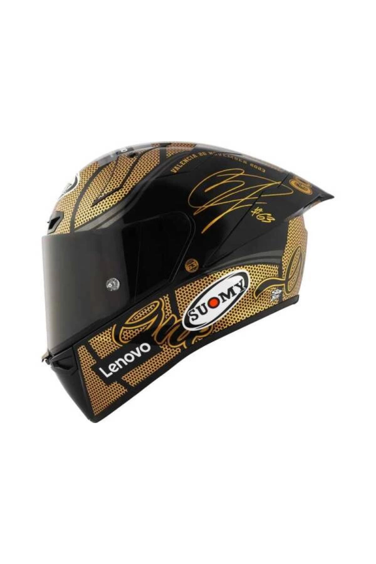 Suomy S1-XR GP KASK PECCO WORLD 2023 GOLDEN LIMITED EDITION