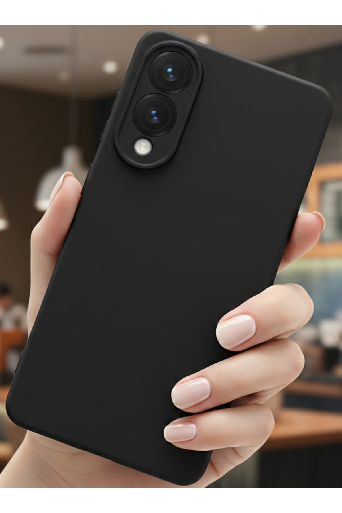 Samsung Galaxy S25 Edge Case Camera Shielded Inside Velvet Flexible Silicone Mara Launch Cover