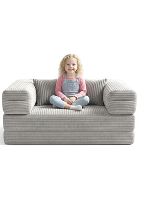 foamly 140x70 cm Modüler Çocuk Koltuğu - Fonksiyonel Oyun Minderi ve Kanepe T...